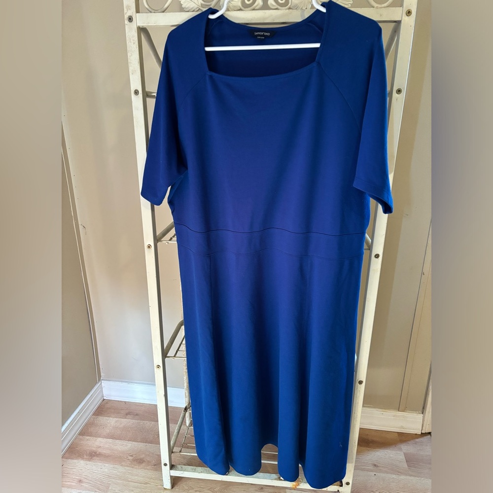 Royal Blue Land’s End Dress (20-22W)